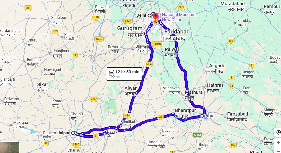Tour Map